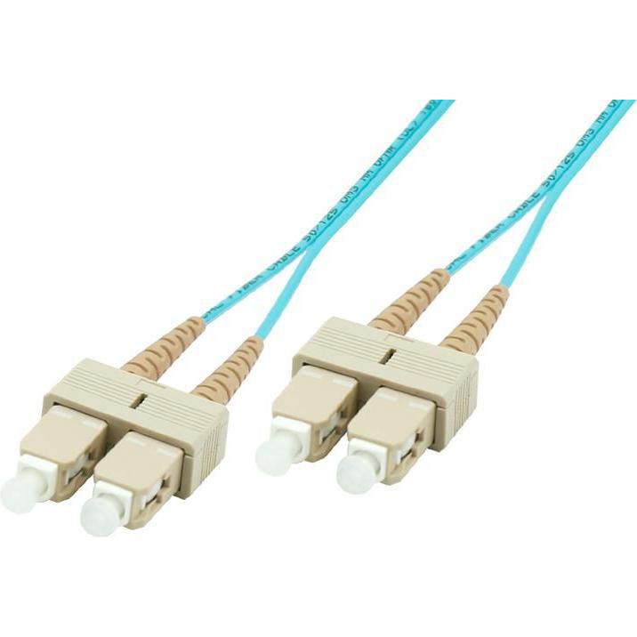 MicroConnect SC/UPC-SC/UPC 20m OM3 (20 m), Netzwerkkabel