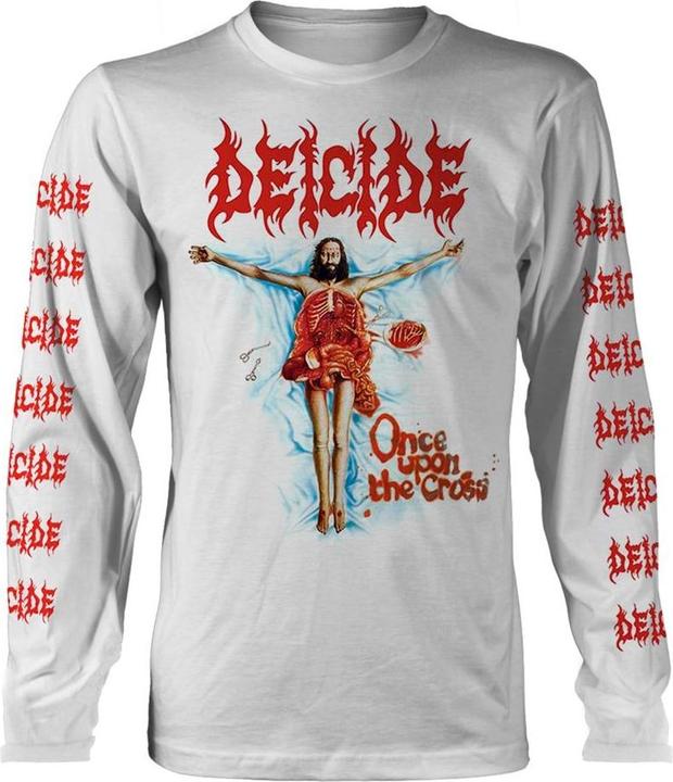 Actual product image Universal Textiles Unisex Adult Once Upon The Cross Long-Sleeved T-Shirt (XXL)