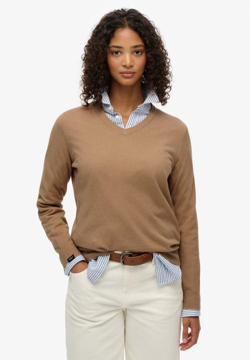 Image du produit Superdry Pull à col en V classique femme (S)
