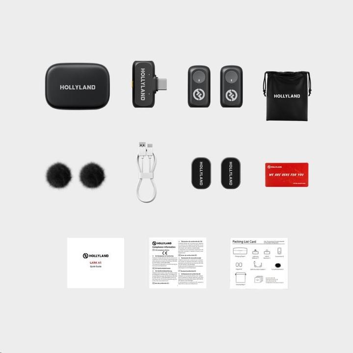 Immagine prodotto Hollyland Lark A1 Duo - Type-C (with Charging Case)