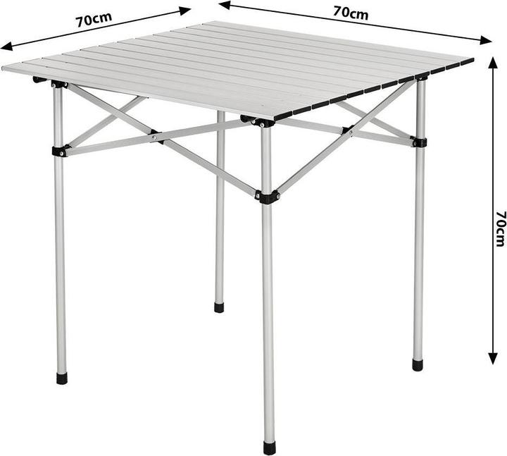 Actual product image tectake Folding table