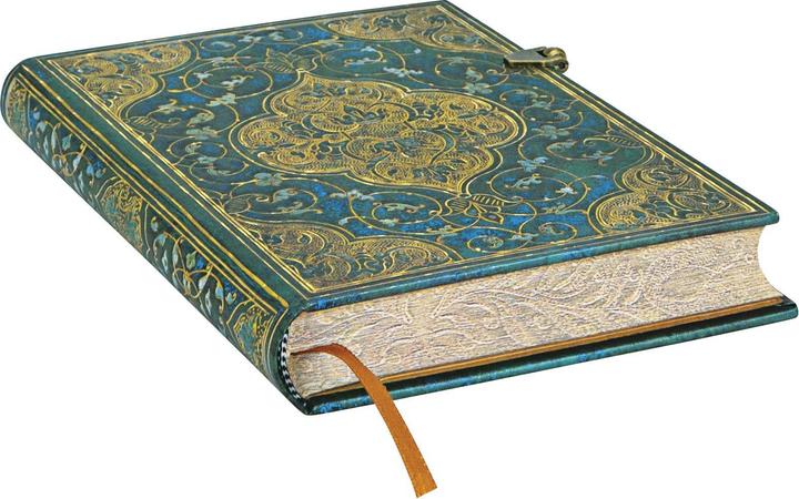 Actual product image Paperblanks Chronicles in turquoise (13 x 18 cm, Lined, Hardcover)