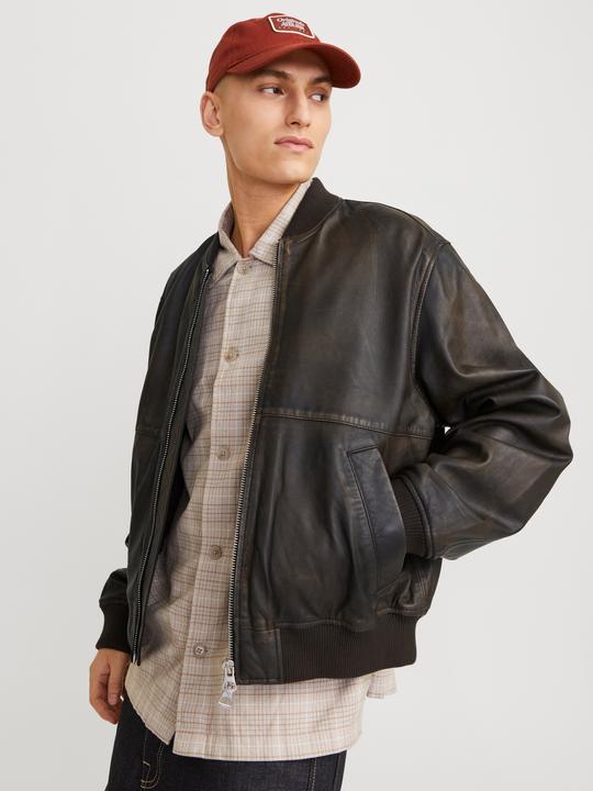 Immagine prodotto Jack & Jones Joraustin Leather Bomber Jkt Styd Aw24 (M)