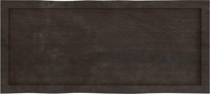 Immagine prodotto VidaXL Tischplatte 100x40x6 cm Massivholz Eiche Behandelt (100 x 40 x 6 cm)