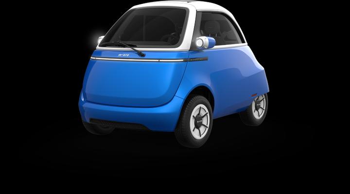 Actual product image Microlino Mid Range Zurich Blue (Electric, 17 hp)