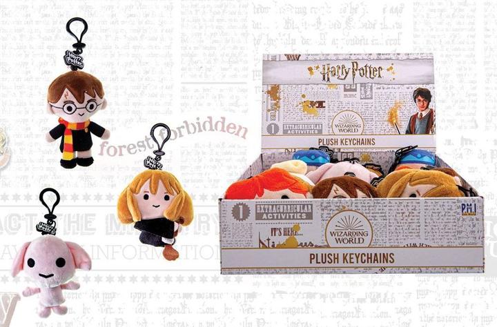 Actual product image Harry Potter présentoir porte-clés peluche 8 cm (18)