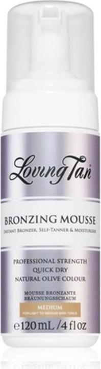 Loving Tan Bronzing Mousse - Medium, 120 ml (Selbstbräunungsspray, 120 ml)