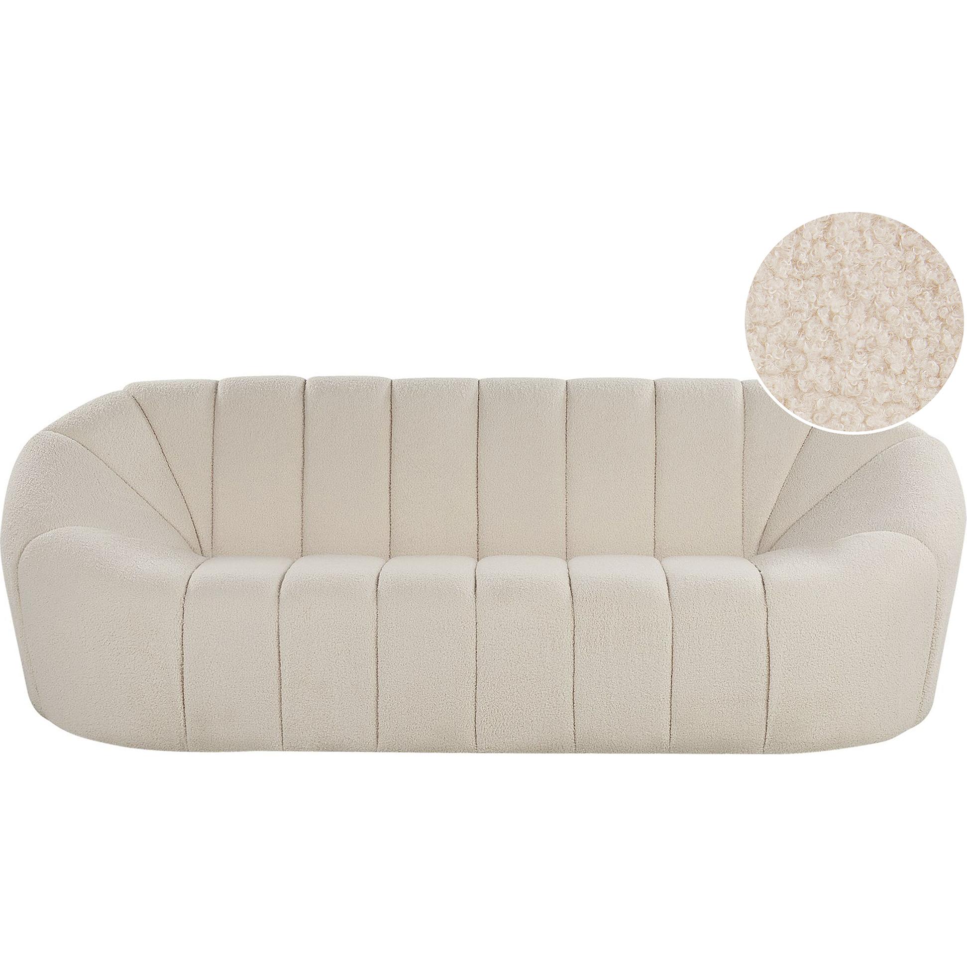 Beliani, Sofa, Lomma (3-Sitzer)