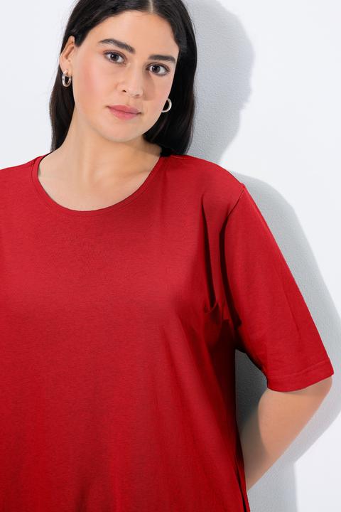 Produktbild Ulla Popken T-Shirt, Rundhalsausschnitt, Relaxed, Halbarm (42, 44)