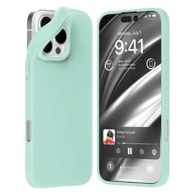 Mercury Morbido iPhone 16 Pro Max 6.9" miętowy/menta (Apple iPhone 16 Pro Max), Cover smartphone, Verde