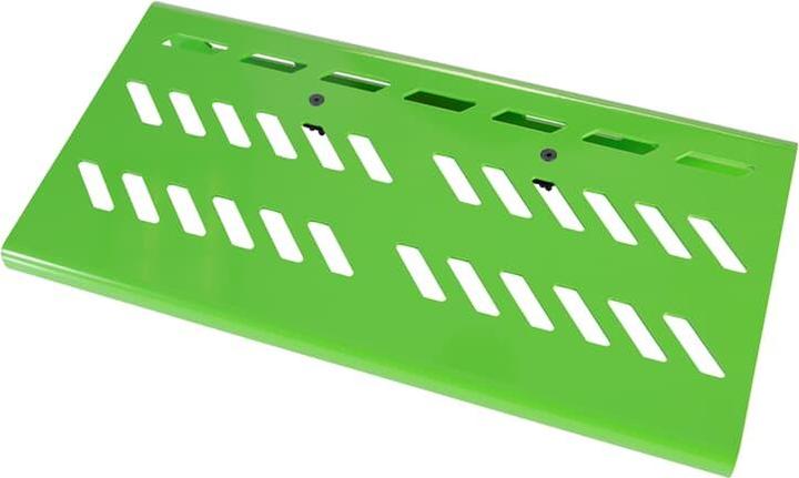 Actual product image Gator GPB-BAK-GR Aluminum pedal board green w/Carry Bag (Electric guitar)