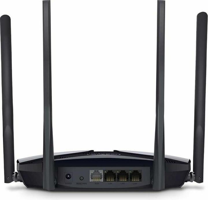 Immagine prodotto Mercusys ROUTER WIFI 6 AX1800 DB 1201MBPS + 574 MBPS 3P LAN 1P WAN 4 ANTENNE