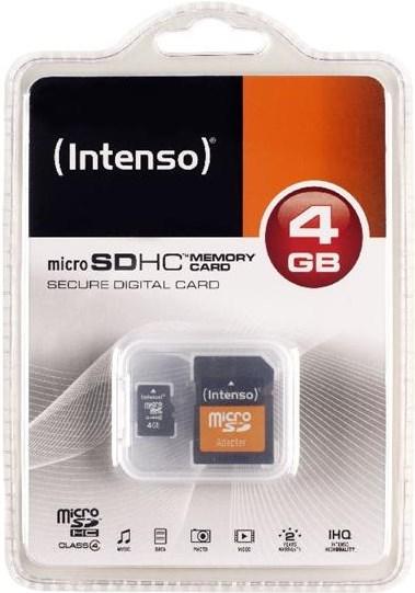 Produktbild Intenso Flash (4 GB, microSDHC)