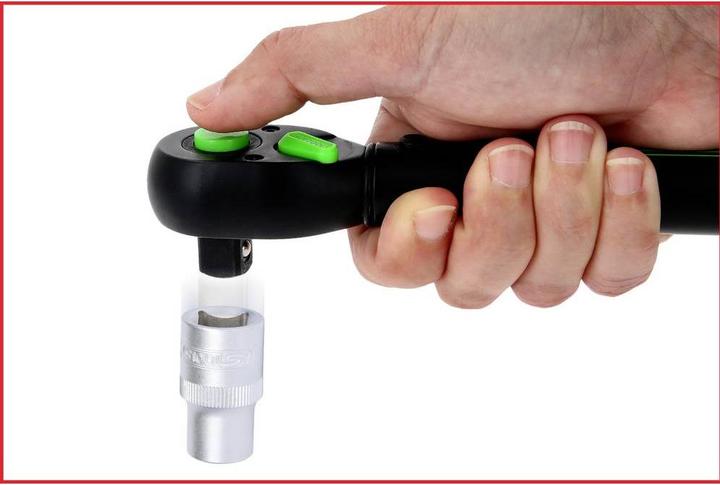 Produktbild KS Tools 512.0015 1/2" COMPETITION Ratschen-Drehmomentschlüssel, 20-200 Nm 512.0 (1/2", 20 Nm, 200 Nm)