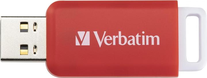 Actual product image Verbatim DataBar USB 2.0 16GB Red (16 GB, USB-A, USB 2.0)