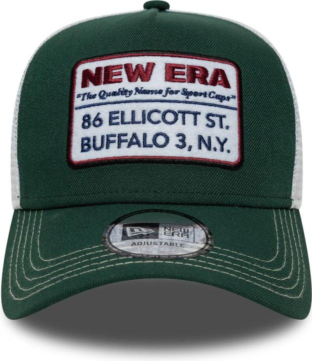 Actual product image New Era Vintage Mesh Trucker Cap - 86 Ellicott St. (One size)