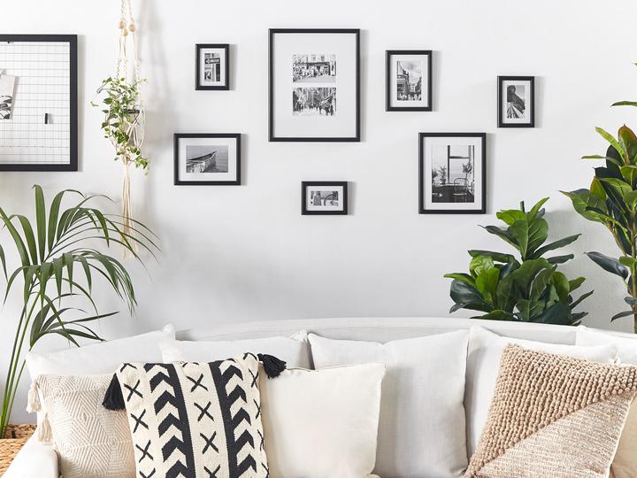 Actual product image Beliani Picture frame collage set of 7 black ZINARE