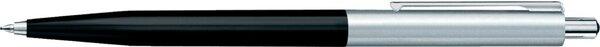 Image du produit Stylo à bille Point Metal noir (Argent, Noir, 1x)