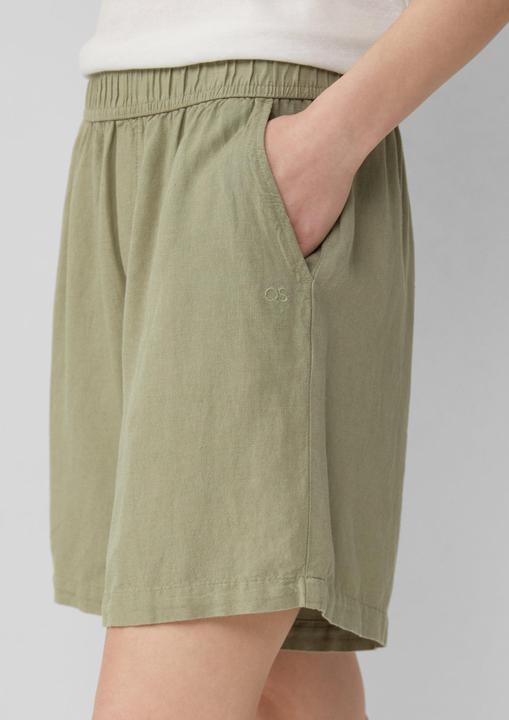 Image du produit S.Oliver Hose Leinenmix-Shorts mit Elastikbund (Bande de fréquences 38 (2600 MHz))