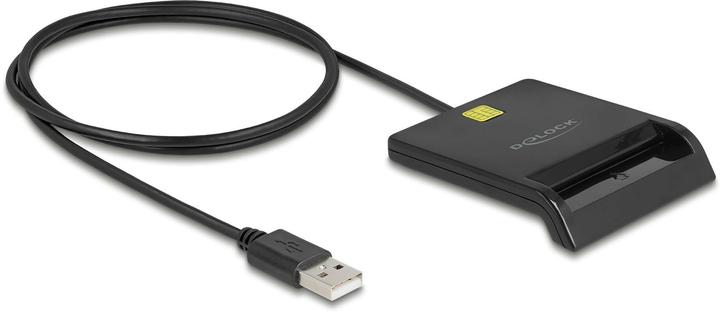 Produktbild Delock 91724 Chipkartenleser USB-A schwarz (91724) (USB)