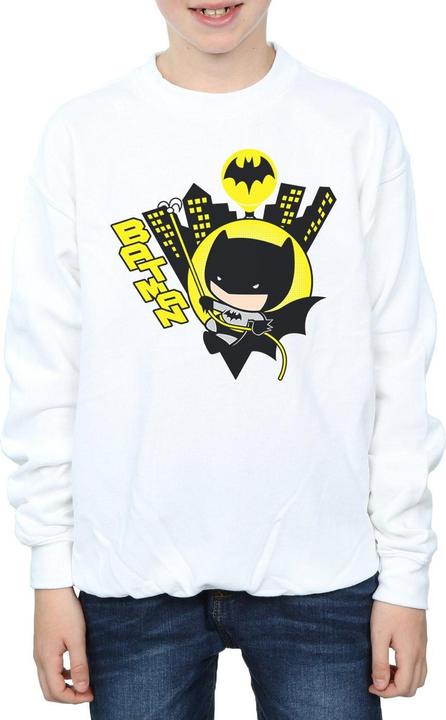 Produktbild Chibi Batman Swinging Sweatshirt Jungen (128)