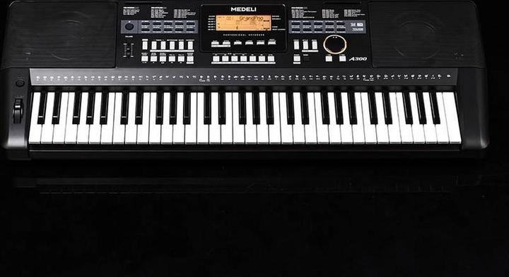 Medeli A300 61 toetsen keyboard zwart (61 Tasten)