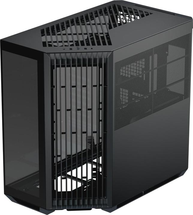 Image du produit APNX V1 Boîtier PC, tour midi, ATX, verre trempé - noir (ATX, Mini-ITX, mATX)
