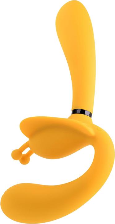 Produktbild Evolved Der Monarch Strapless Strap On Vibrator Gelb