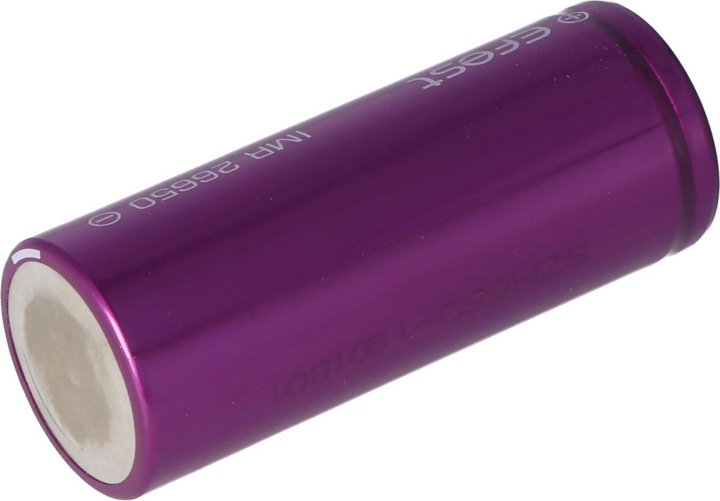 Immagine prodotto Efest Batteria ricaricabile Purple IMR26650, non protetta (1 pz., 26650, 5000 mAh)