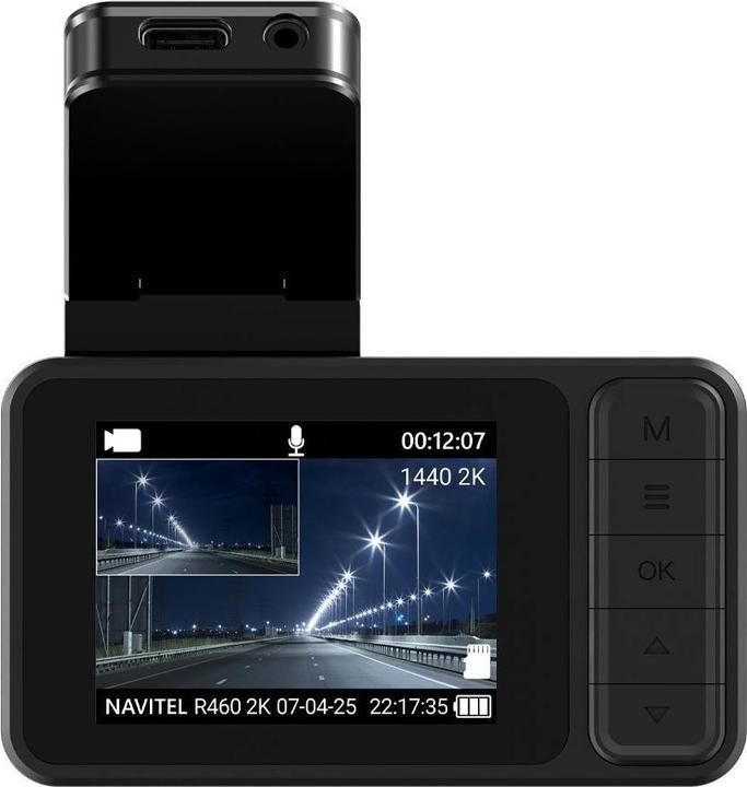 Immagine prodotto Navitel Camera accessory | Compact dashcam with 2K video quality | R460 2K (Display integrato, Microfono incorporato, Ricevitore GPS, WiFi, Full HD)