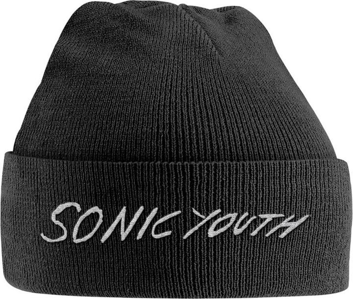 Actual product image Universal Textiles Unisex Adult Goo Embroidered Knitted Logo Beanie (One size)