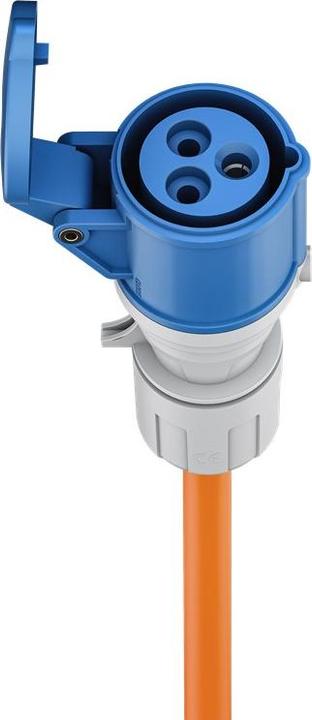 Produktbild Goobay CEE-Adapterleitung, Schutzkontakt-Stecker auf CEE-Kupplung (5 m, CEE 7/7)