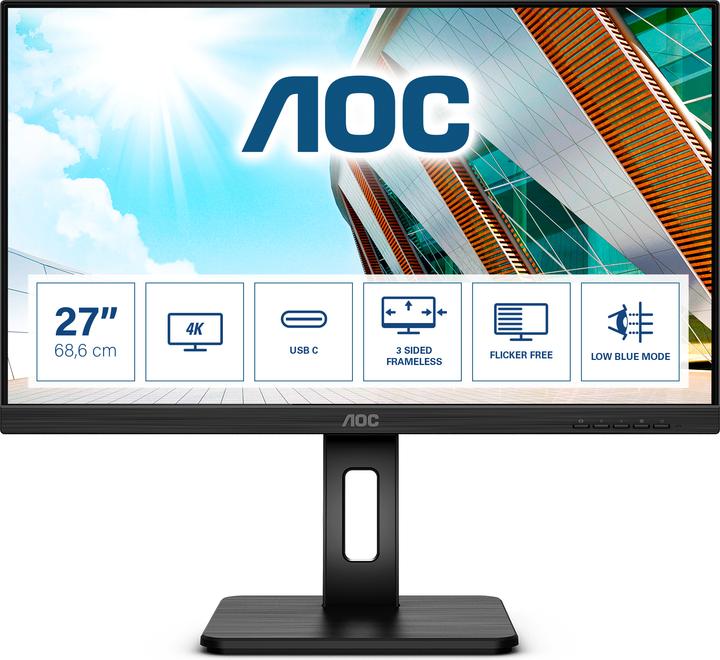 AOC U27P2CA (3840 x 2160 Pixels, 27")