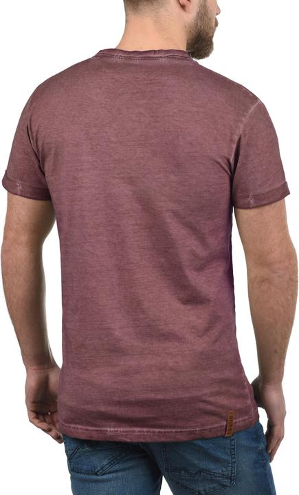 Immagine prodotto Solid Tino T-Shirt A Maniche Corte Maglietta Da Uomo Con Collo A V In Cotone 100% (M)