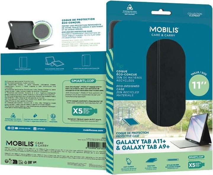Productafbeelding Mobilis ELEMENT Case for Galaxy Tab A11/9 25% Recycled SL (Samsung Galaxy Tab A11+, Samsung Galaxy Tab A9+)