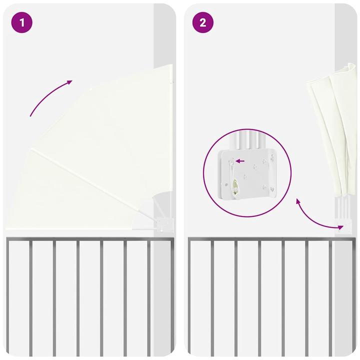 Image du produit vidaXL Balkon Sichtschutz (115 cm)