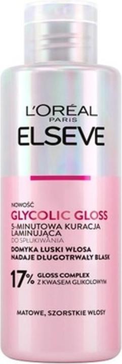 Immagine prodotto L'Oréal Paris L'Oreal Elseve Gloss Glicolico Trattamento Restitutivo Per Capelli Lucenti Per Donne 200Ml (200 ml)