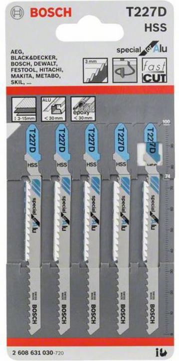 Produktbild Bosch Professional Zubehör PRO Alu curve T227D Stichsägeblatt, 100 mm