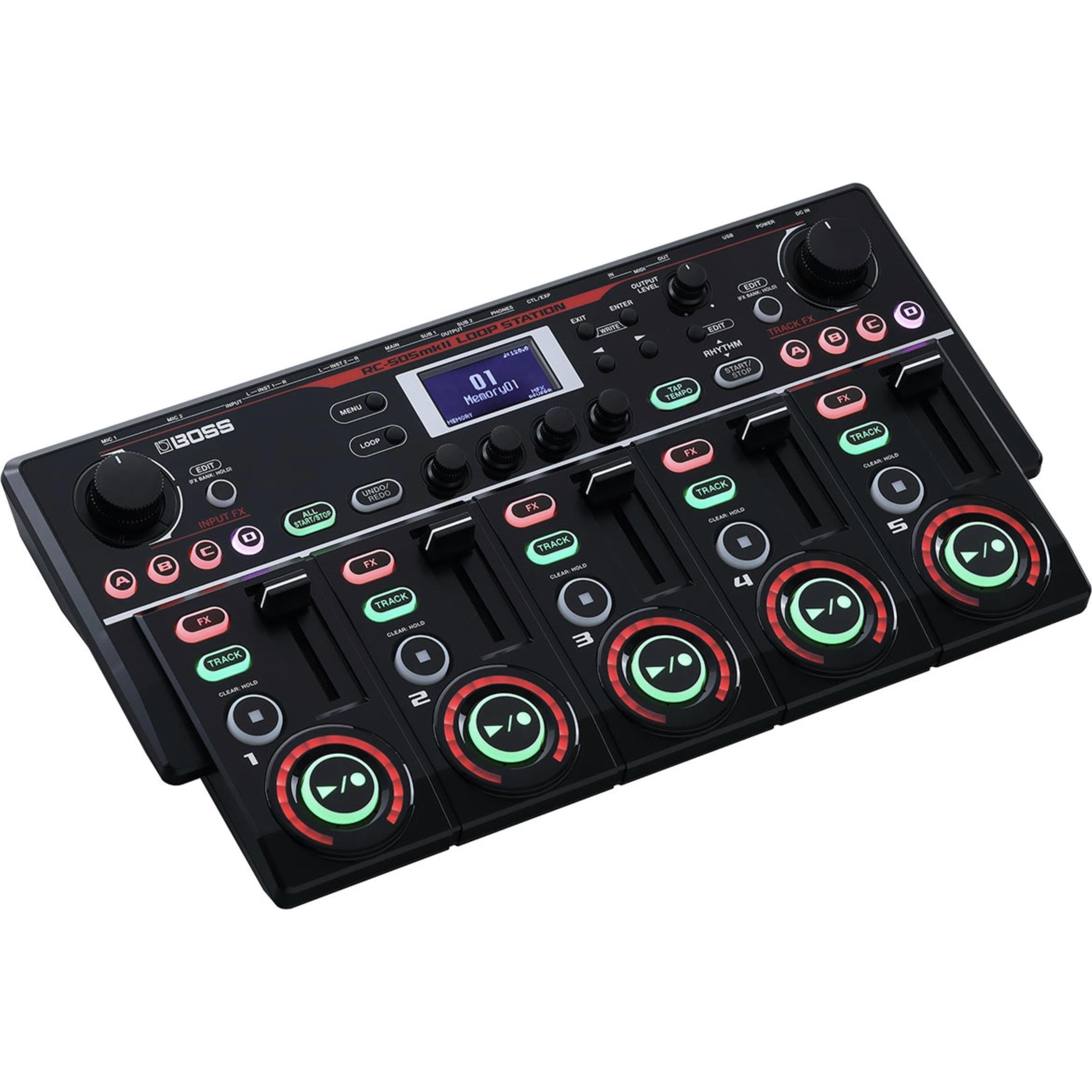 BOSS (Electronics) RC-505MKII (Diverse), Effektpedal, Schwarz