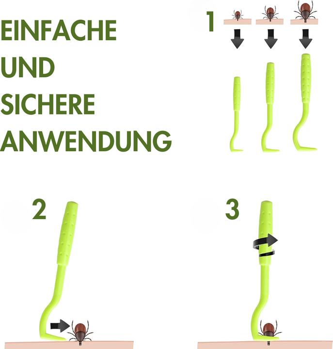 Produktbild Suba Zeckenhaken (Katze, Hund)