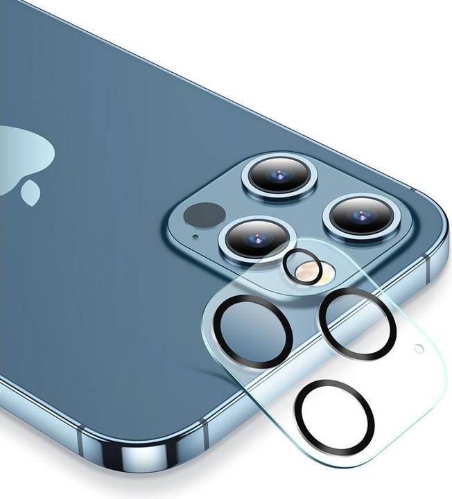 Actual product image Screenguard Camera Protector Apple iPhone 12 Pro Max Camera Bulletproof Glass (1 Piece, Apple iPhone 12 Pro Max)