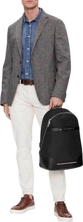 Actual product image Tommy Hilfiger Mens Logo Backpack