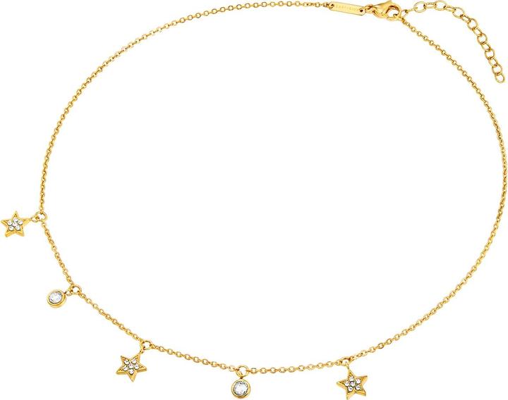Immagine prodotto Eastside Stella da donna in acciaio inossidabile Preciosa oro giallo 40,0 cm di catena base + 5,0 cm di (Acciaio inossidabile, 40 - 45 cm)