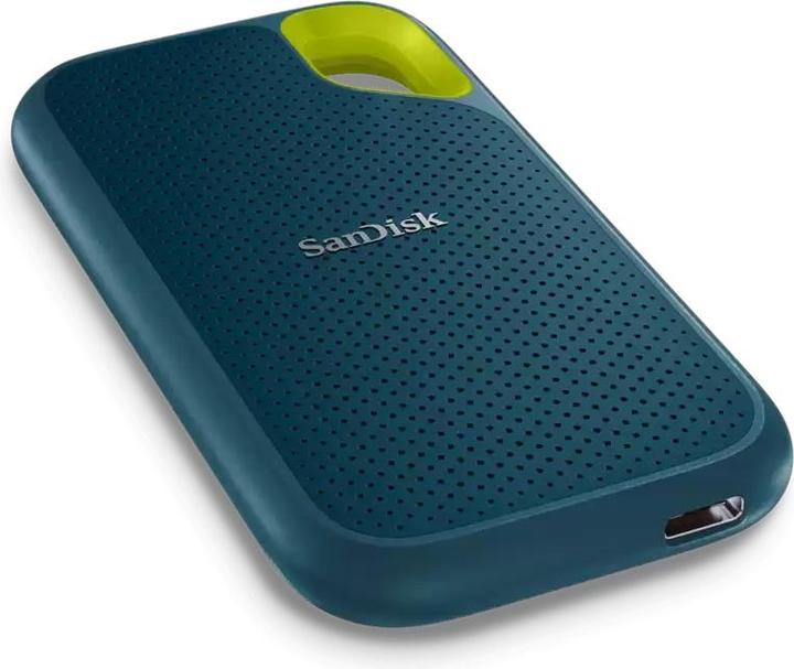 Image du produit SanDisk Extreme Portable SSD 4 TB V2 - USB-C 3.2 Gen2 IP65 Monterey (4000 Go)
