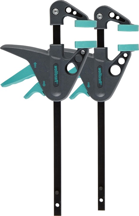 Immagine prodotto wolfcraft 2 Mini-Einhandzwingen EHZ (110 mm)