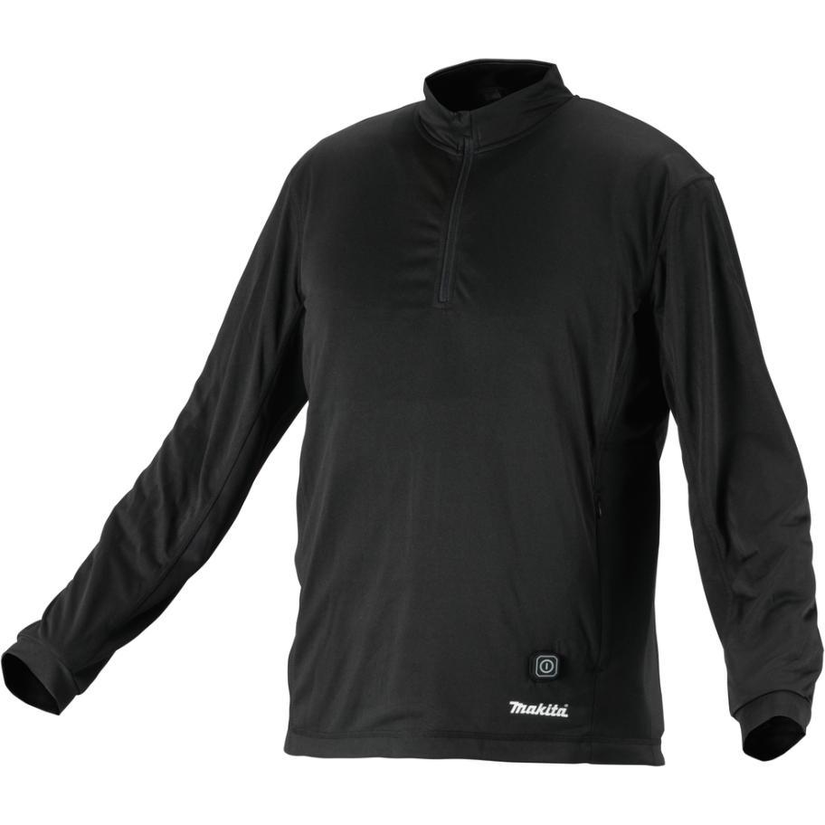 Makita, Arbeitsjacke, DCX201AM Beheiztes Unterhemd mit Reissverschluss und Akkupack BL1055B Grösse M (M)
