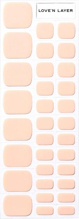 Produktbild Love'n Layer - Solid Toe Natrual Nude (Natrual Nude, Gel-Effekt Nagellack)