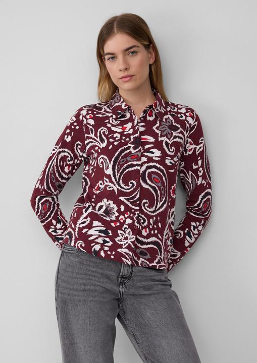 Actual product image S.Oliver T-Shirt Hemdbluse aus Jersey (36)