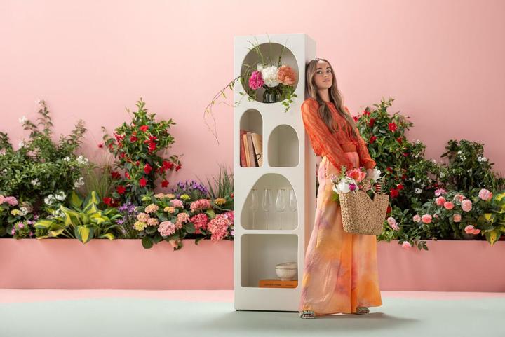 Image du produit Kare Design Étagère Paco Blanc 48x180cm (48 x 32 x 180 cm)