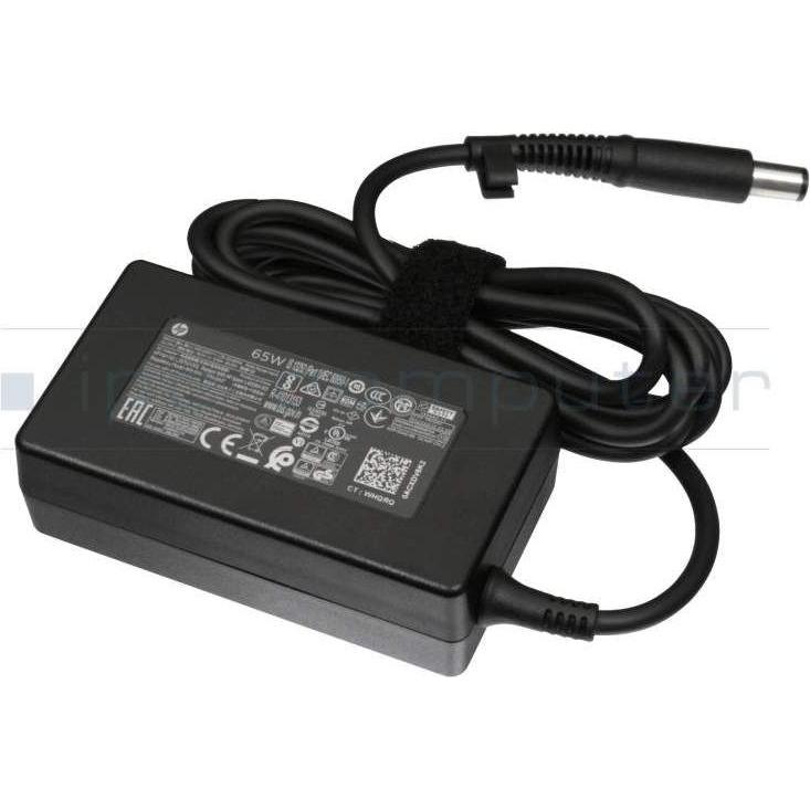 HP Netzteil 65 Watt (65 W), Notebook Netzteil, Schwarz
